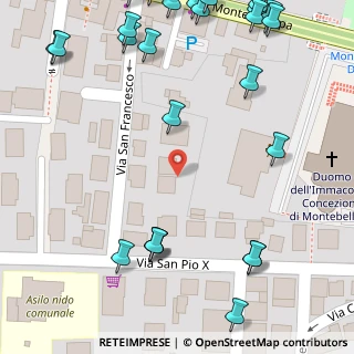 Mappa Via San Francesco, 31044 Montebelluna TV, Italia (0.09643)