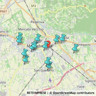 Mappa Via Risorgimento, 31044 Montebelluna TV, Italia (1.75308)