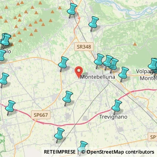 Mappa Via Callarga, 31044 Montebelluna TV, Italia (6.432)