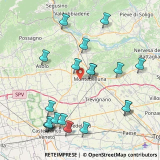 Mappa Via Callarga, 31044 Montebelluna TV, Italia (9.97)