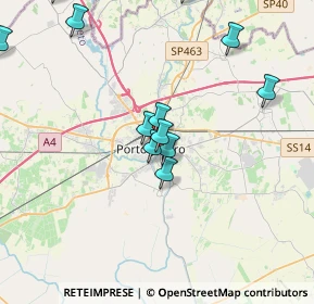 Mappa Via Manin, 30026 Portogruaro VE, Italia (4.65214)