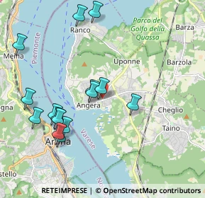 Mappa Via Giacomo Matteotti, 21021 Angera VA, Italia (2.086)