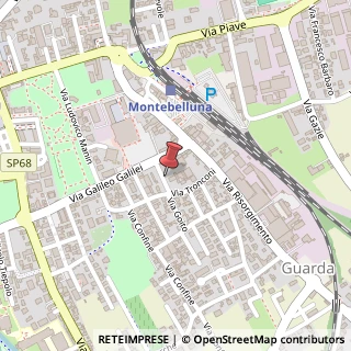 Mappa Via Antonio Pacinotti, 7B, 31044 Montebelluna TV, Italia, 31044 Montebelluna, Treviso (Veneto)
