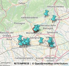 Mappa Via Antonio Pacinotti, 31044 Montebelluna TV, Italia (13.208)