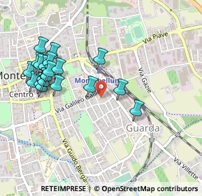 Mappa Via Antonio Pacinotti, 31044 Montebelluna TV, Italia (0.525)