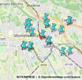 Mappa Via Antonio Pacinotti, 31044 Montebelluna TV, Italia (0.823)