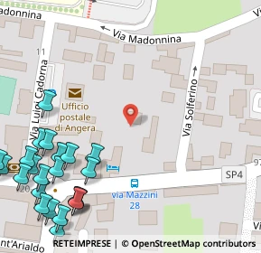 Mappa Via Mazzini, 21021 Angera VA, Italia (0.1)