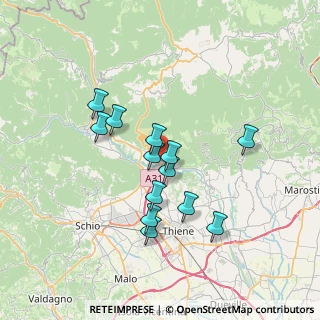 Mappa 36030 Caltrano VI, Italia (5.98231)