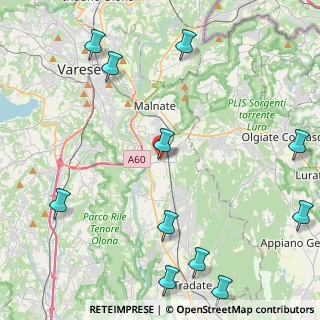 Mappa Via S. Pancrazio, 21040 Vedano Olona VA, Italia (6.46538)