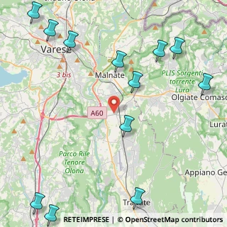 Mappa Via S. Pancrazio, 21040 Vedano Olona VA, Italia (6.37231)