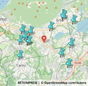 Mappa Via Montello, 22030 Orsenigo CO, Italia (4.21143)