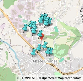 Mappa Via Montello, 22030 Orsenigo CO, Italia (0.3315)