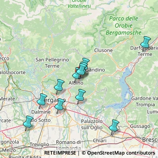 Mappa Centro Isla, 24021 Albino BG, Italia (14.46)