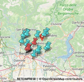 Mappa Centro Isla, 24021 Albino BG, Italia (11.302)