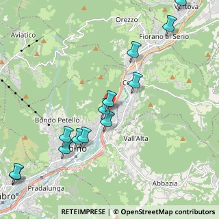 Mappa Centro Isla, 24021 Albino BG, Italia (2.42615)