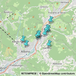Mappa Centro Isla, 24021 Albino BG, Italia (1.07636)