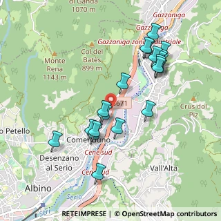 Mappa Via Isla, 24021 Albino BG, Italia (0.9565)