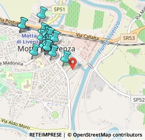 Mappa Via Podesteria Mottense, 31045 Motta di Livenza TV, Italia (0.5075)