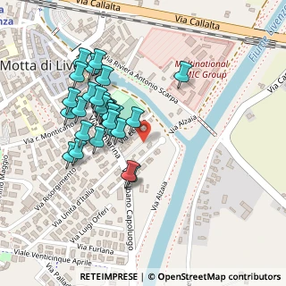 Mappa Via Podesteria Mottense, 31045 Motta di Livenza TV, Italia (0.21071)