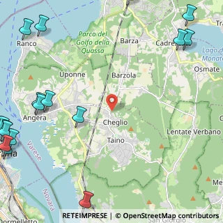 Mappa Via Valle dei Passeri, 21020 Taino VA, Italia (3.8895)