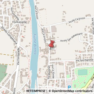 Mappa Via San Sebastiano, 15, 36061 Bassano del Grappa, Vicenza (Veneto)