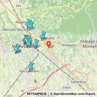 Mappa Vicolo Cavalcavia, 31044 Montebelluna TV, Italia (2.13417)