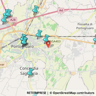 Mappa Via Villanova, 30026 Portogruaro VE, Italia (3.015)