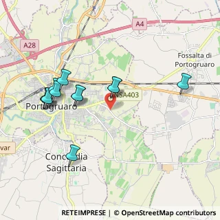 Mappa Via Villanova, 30026 Portogruaro VE, Italia (1.94417)