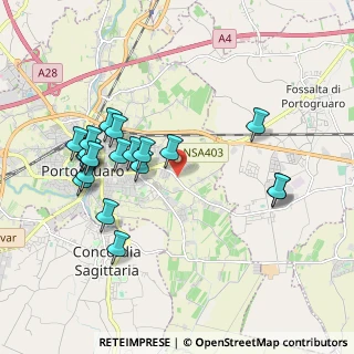 Mappa Via Villanova, 30026 Portogruaro VE, Italia (1.95)