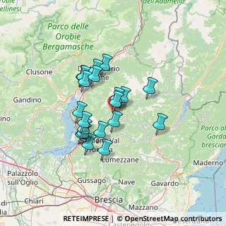 Mappa Via Roma, 25060 Pezzaze BS, Italia (10.459)