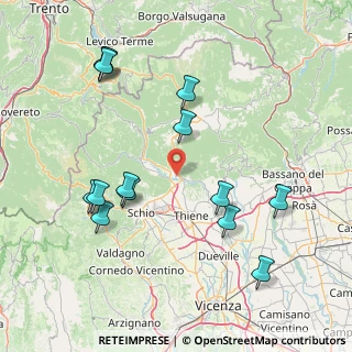 Mappa Via Leonardo Da Vinci, 36030 Caltrano VI, Italia (17.42071)