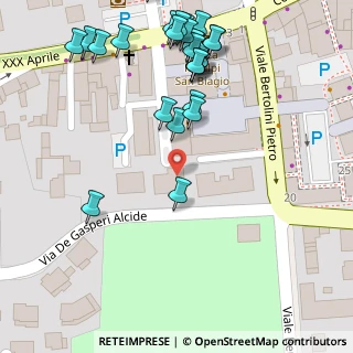 Mappa Via Alcide de Gasperi, 31044 Montebelluna TV, Italia (0.08276)