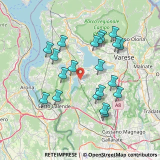 Mappa Via Trento, 21020 Varano Borghi VA, Italia (7.5275)
