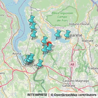 Mappa Via Trento, 21020 Varano Borghi VA, Italia (6.76462)