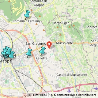 Mappa Via Marze, 36060 Romano D'ezzelino VI, Italia (3.37818)