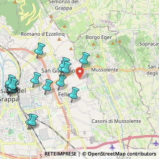Mappa Via Marze, 36060 Romano D'ezzelino VI, Italia (2.79)