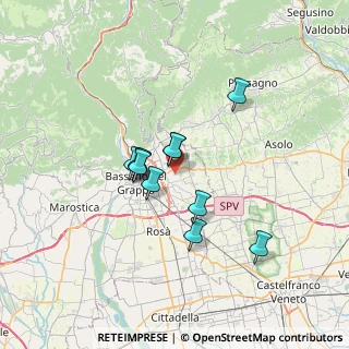 Mappa Via Marze, 36060 Romano D'ezzelino VI, Italia (5.03182)