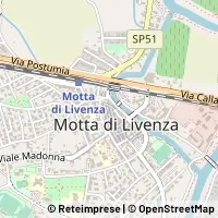 Karte Motta di Livenza
