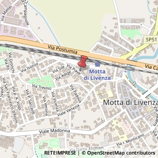 Mappa Via Piave, 6/5, 31045 Motta di Livenza, Treviso (Veneto)