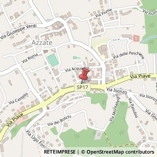 Mappa Via Piave, 83, 21022 Azzate, Varese (Lombardia)