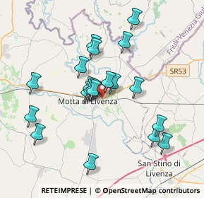 Mappa Via Case Brusade, 31045 Motta di Livenza TV, Italia (3.3505)