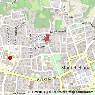 Mappa Via Legrenzi, n.4/a, 31044 Montebelluna, Treviso (Veneto)