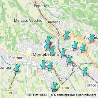 Mappa Via Regina Cornaro, 31044 Montebelluna TV, Italia (1.12867)