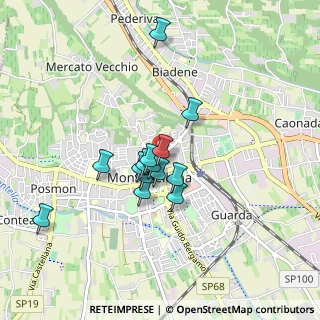 Mappa Via Regina Cornaro, 31044 Montebelluna TV, Italia (0.65)