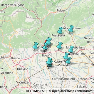 Mappa Via Spin, 36060 Romano D'ezzelino VI, Italia (11.81462)