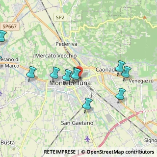 Mappa Via XXIV Maggio, 31044 Montebelluna TV, Italia (2.42333)
