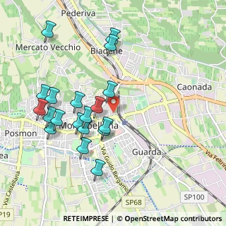Mappa Via XXIV Maggio, 31044 Montebelluna TV, Italia (1.00211)