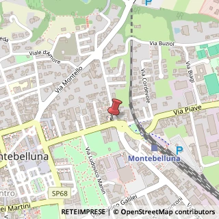 Mappa Corso Mazzini Giuseppe, 2, 31044 Montebelluna, Treviso (Veneto)