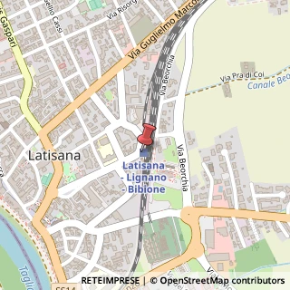 Mappa Viale Stazione, 136, 33053 Latisana, Udine (Friuli-Venezia Giulia)