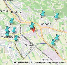 Mappa Via Livenza, 31044 Montebelluna TV, Italia (1.14273)
